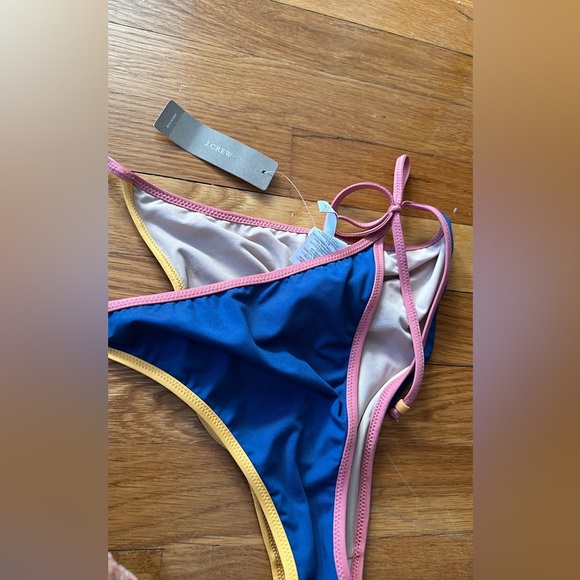 J Crew Playa Miami bikini bottom -blue multi NWT - Picture 5 of 10